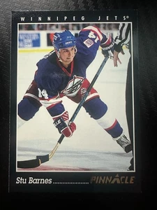 1993-94 Pinnacle - Stu Barnes Winnipeg Jets #426 - Picture 1 of 2