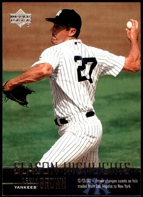 Kevin Brown 2004 Upper Deck #475 Yankees MLB LEER ENVÍO GRATUITO AutographDen Foto 1 de 2