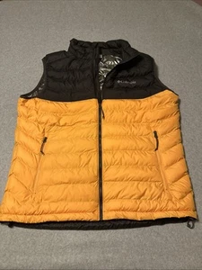 Columbia Powder Lite Weste (Herren Gr. XL) Omni Heat Orange Grau - Bild 1 von 9