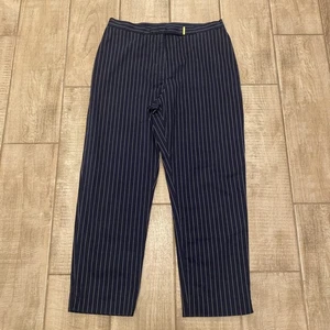 Ralph Lauren LRL Hose 14 Navy Nadelstreifen Gold Hardware Heritage Preppy Maritim - Bild 1 von 11