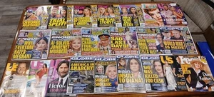 22 Issue Lot 2025 People Star US Weekly Globe Enquirer Tabloid Magazines - Picture 1 of 7
