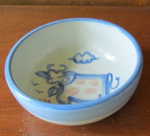 M.A. Hadley Kunstkeramik 5 1/2" Kuh Coupe Müslischale - Bild 1 von 4