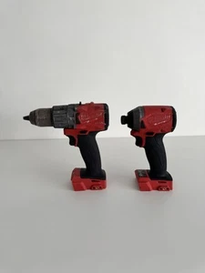 Refurbed Milwaukee M18 FUEL Drill (FPD2) and Impact Driver (FID2) Set Bundle - Picture 1 of 10
