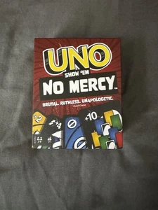 UNO Show 'em NO MERCY Card Game for Kids Adults & Family Parties and Travel - Picture 1 of 2