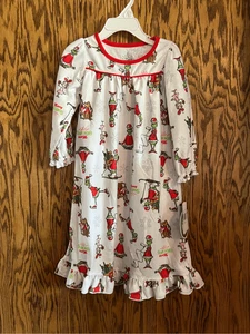 The Grinch Dr. Seuss Merry Grinchmas Girls Nightgown Size 2T NEW - Picture 1 of 9
