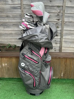 *LADIES SET OF GOLF CLUBS - IDEAL STARTER SET- MOTOCADDY CART BAG* - Image 1 of 4