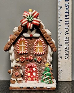 5.5" Tall Battery Operated Light Up Gingerbread House Christmas Decor - Picture 1 of 11