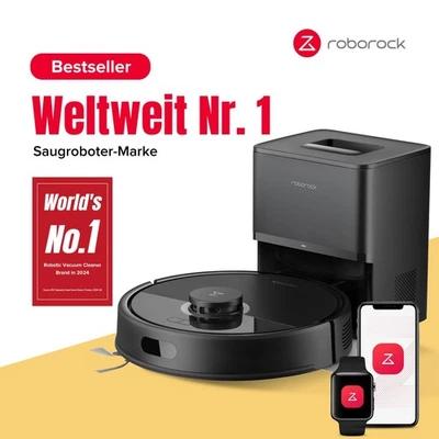 Robot aspirador roborock Q7 BF+ con función de limpieza estación de aspiración, antienredos, 8 kPa, APP - Imagen 1 de 4
