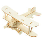3D Wooden Plane Puzzle DIY Craft Kit for Kids Educational Toys