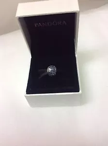 NUOVO 100% Pandora Argento e Zirconia** Stelle Pavé Blu Mezzanotte **Codice Ciondolo 791382CZ - Foto 1 di 12