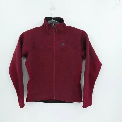 Chaqueta Nike para mujer pequeña granate ACG mezcla de lana correr al aire libre senderos para senderismo Foto 1 de 4