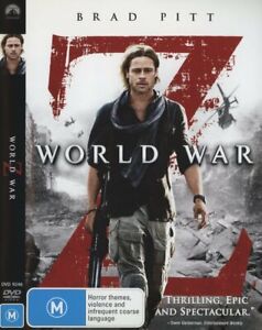 World War Z DVD (Region 4) Brad Pitt