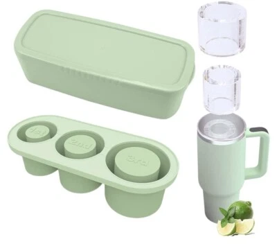 Sieve Ice Cube Tray for Stanley Cup 30-40 oz Tumbler Cup  Ice Mold Silicone Ice — 第 1/4 张图片