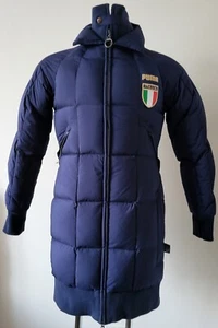 Italy Home football Puma warm long down Women jacket size Small / 36 - Picture 1 of 10