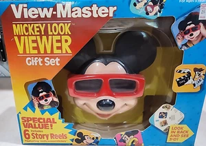 Vintage View Master Mickey Look Viewer Gift Set Mickey Mouse NIB - Picture 1 of 7
