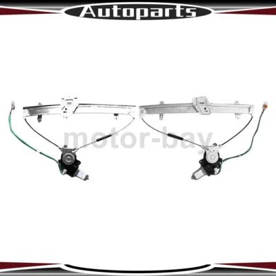 Power Window Motor and Regulator Assembly Front For Honda Civic 1.7L 2005 2004 - Image 1 of 4