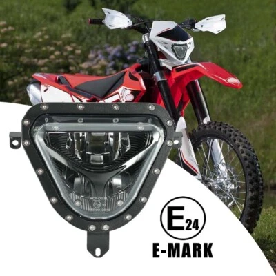 E24 LED Scheinwerfer für BETA RR 125 200 250 300 350 400 Enduro Racing Xtrainer - Bild 1 von 4