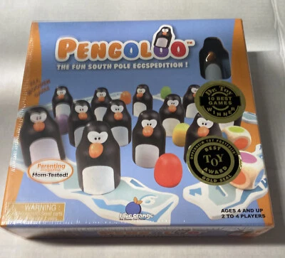 Pengoloo Wooden Skill Building Memory Color Recognition Game Penguins New Sealed - Image 1 of 4
