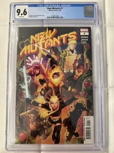 NEW MUTANTS #1 Newsstand (Marvel Comics, 1/2020) CGC Graded 9.6 ~ White Pages - Picture 1 of 6