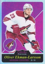 2015-16 O-Pee-Chee Platinum Hockey Retro Rainbow #R59 Oliver Ekman-Larsson