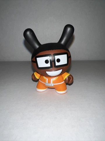 Kidrobot Dj Lance Rock 3” Dunny Yo Gabba Gabba I Am Awesome Cover
