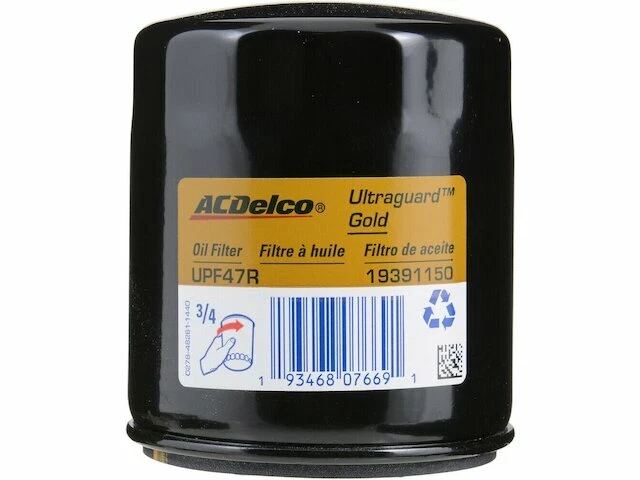 Filtro de aceite AC Delco para Daewoo Leganza 1999-2002 2,2 L 4 cilindros FI 44NHRZ Foto 1 de 1