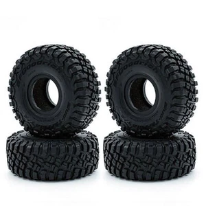 4pcs Replacement 1.9 Inches Rubber Tyre Wheel Tires for t4 SCX10 90046 RC Car - Picture 1 of 5