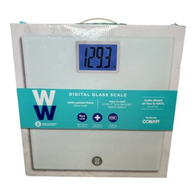 Weight Watchers Glass Scale Clear By Conair 11.8" X 11.8" X 1" - Image 1 of 2