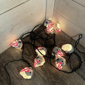 NFL New England Patriots Football Christmas String Lights Balls - Picture 1 of 4