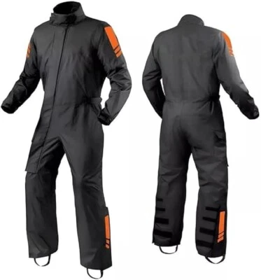 Traje de Lluvia para Motocicleta, Traje de Lluvia a Prueba de Agua, Motociclista Impermeable Una Pieza Foto 1 de 4