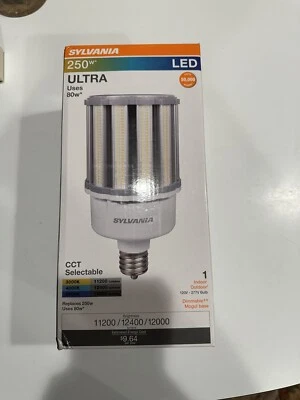 Sylvania Ultra 80w LED light 3 Colors selectable 12,000 Lumens 250W 120-277 V - Image 1 of 4