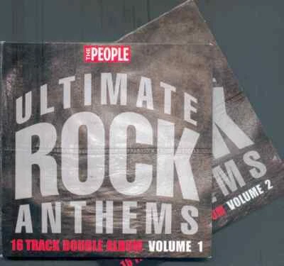 ULTIMATE ROCK ANTHEMS: PROMO 2 CD SET (2005) SIMPLE MINDS; STRANGLERS ETC - Image 1 of 4