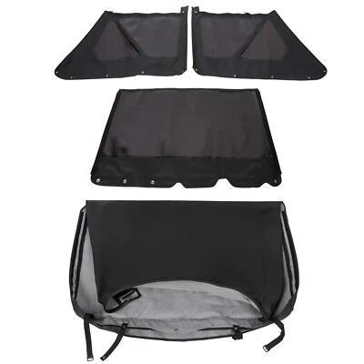 HECASA For 1986-94 Suzuki Samurai Replacement Soft Top w/ Zip Out Tinted Windows Foto 1 de 4