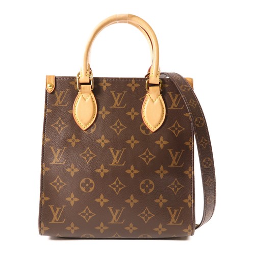 LOUIS VUITTON（LV） Borsa a tracolla Louis Vuitton LV GHW Sac Plat BB 2 vie M46265 monogramma marrone