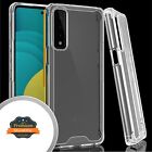For Lg Stylo 7 (5G) Fh50 Case Hybrid Rubber Gummy Tpu Clear Hard Protector Cover