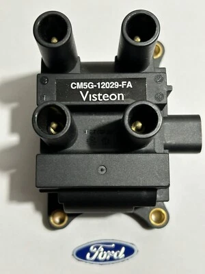 NUEVO FORD FIESTA 1.25 1.4 1.6 PAQUETE BOBINA GASOLINA CM5G-12029-FA 2012-2017 ¿Genuino? Foto 1 de 4