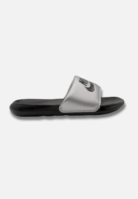 Nike Victori One Slide Damenschuhe Pantolette Slides Schlappen Silber CN9677 006