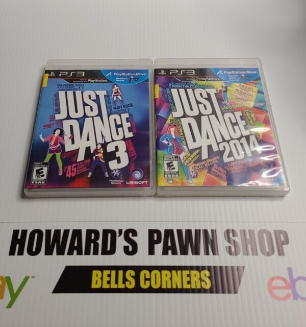 Lot of 3 ~PS3~ Games +Movie. Bejeweled 3, Just Dance 4, Lil Big Planet,  Hannah M