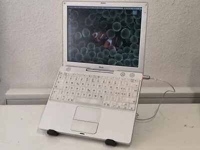 Apple Macbook G3 800Mhz Macos 10.4.11 30GB A1005 Retro - Bild 1 von 3