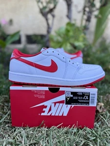 Nike Air Jordan 1 Retro OG Low University Red CZ0709-161 Herren Schuhgröße 10,5 NEU - Bild 1 von 7
