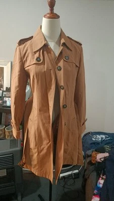 Saba Trenchcoat Sz S - image 1 of 4