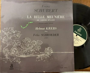 HELMUT KREBS - FELIX SCHROEDER / SCHUBERT die schoene mullerin    ERATO - Picture 1 of 1