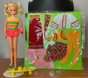 Barbie Living Fluff 1971 exclusiva de Sears #1249 Sunshine conjunto de regalo especial sin usar, en caja - Imagen 1 de 19