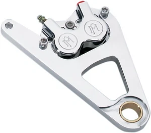 PM 4-Piston Classic Caliper for Springer Front Right 11.5" Chrome 1230-0017-CH - Picture 1 of 1