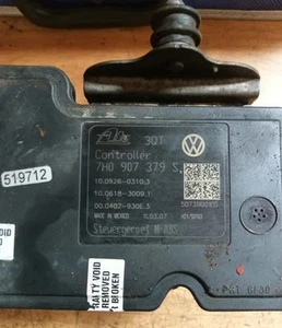 VW TRANSPORTER T5 2006-2009 ABS PUMP & CONTROL MODULE 7H0614117A 7H0907379S - Picture 1 of 4