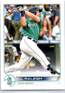 2022 Topps Series 1 Cal Raleigh #277 Rookie Seattle Mariners MLB Baseball RC - Bild 1 von 2