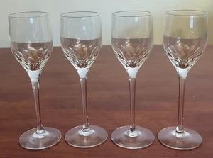 4 calici vino sherry vintage ORREFORS taglio verticale PRELUDIO elegante vetro CORDIAL - Foto 1 di 7