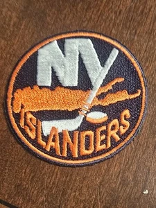 2" NEW YORK ISLANDERS - NHL - NATIONAL HOCKEY LEAGUE - gestickter Bügelbild Patch - Bild 1 von 1