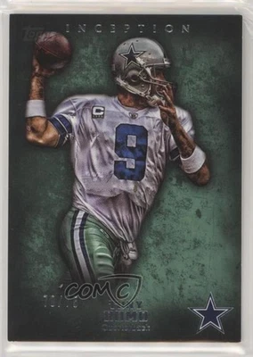 2012 Topps Inception Green /75 Tony Romo #34 - Image 1 of 2