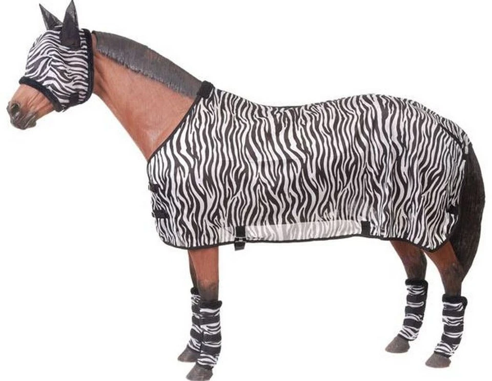 Resistente 1 Hoja Malla Ligera Mosca Ajustable Vientre Cebra 34-7600 Foto 1 de 1